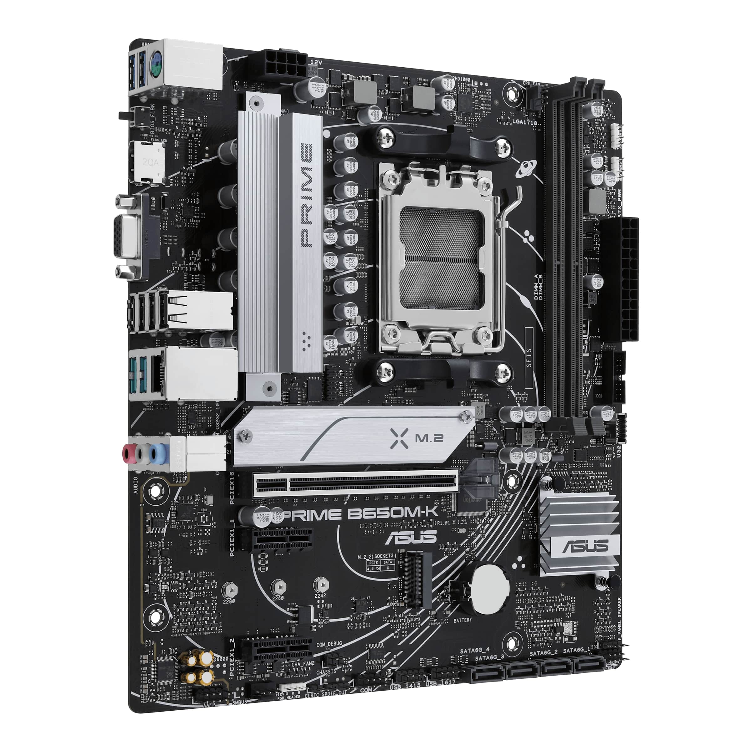 Материнська плата Asus Prime B650M-K Socket AM5